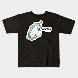 unicorn funny bluey Kids T-Shirt